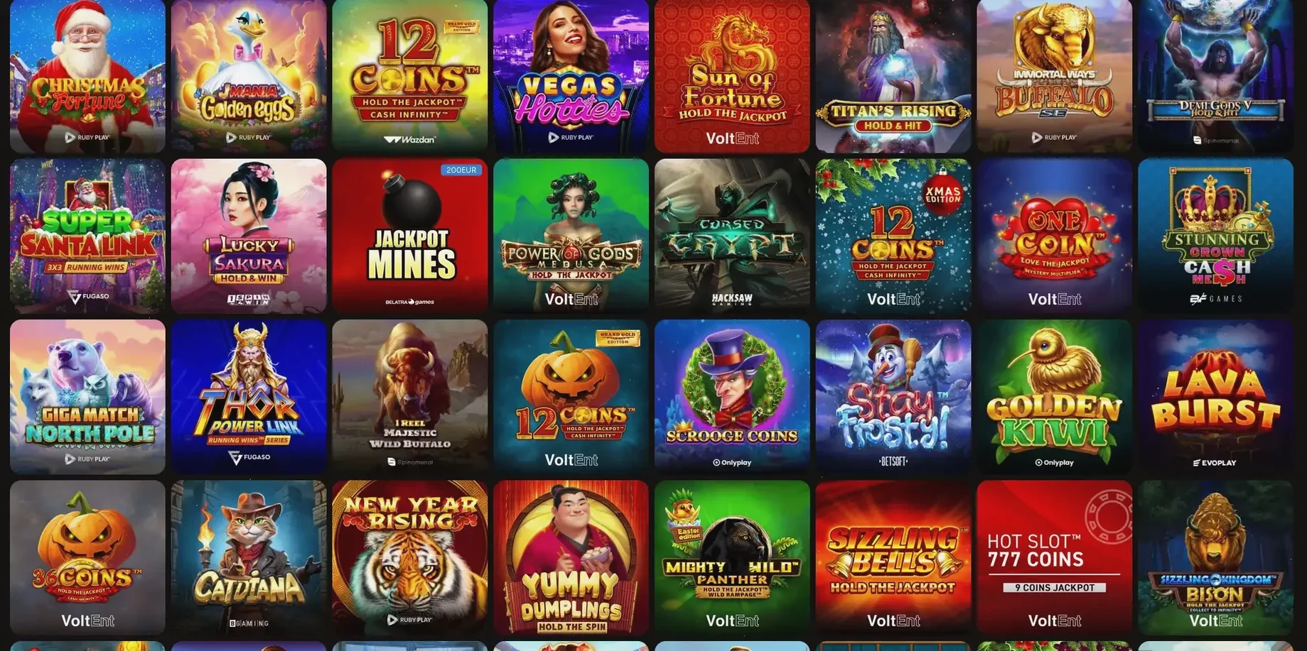 Rolldorado Casino Spielangebot